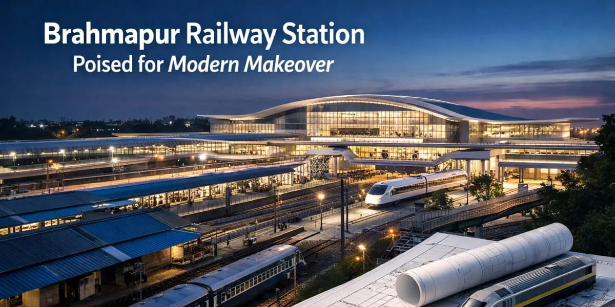 Brahmapur Railway Station Poised for Modern Makeover