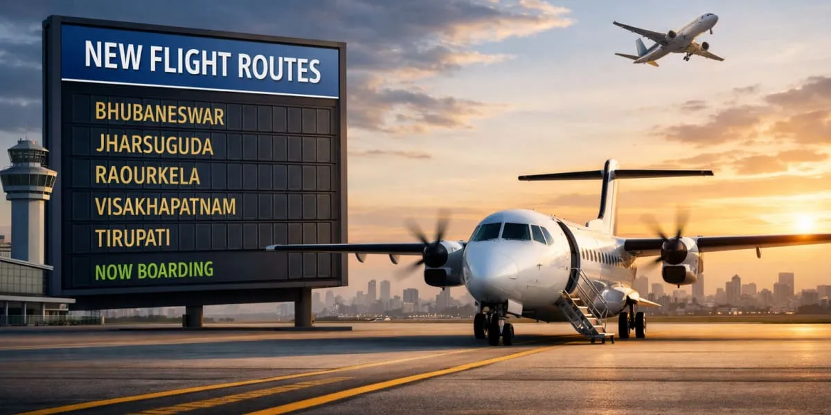 Odisha Approves 10 New Flight Routes to Boost Connectivity