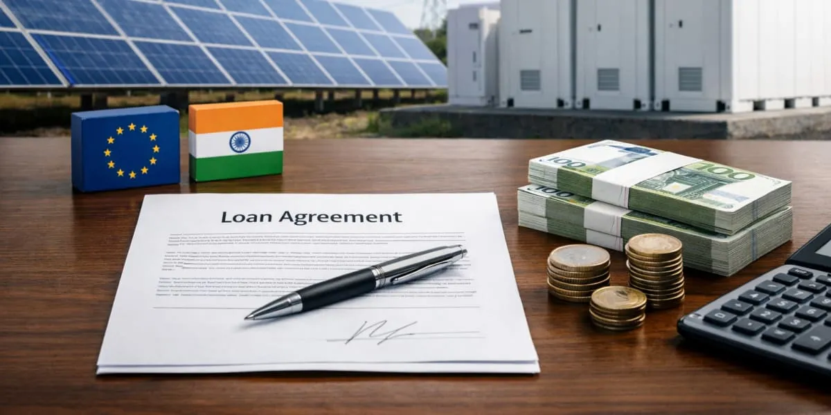 NLC India and KfW Sign EUR 100 mn Loan for Solar and BESS