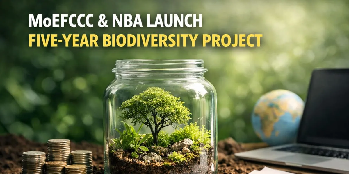 MoEFCC and NBA Launch Five Year Biodiversity Project