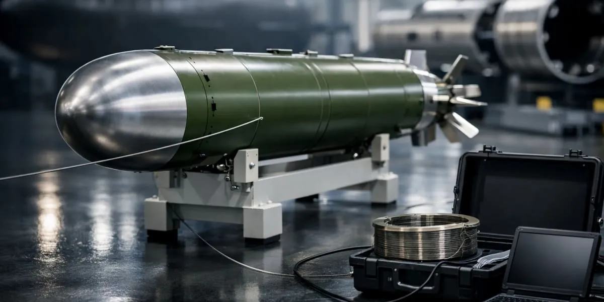 BDL Produces First Indigenous Wire Guided Heavy Weight Torpedo