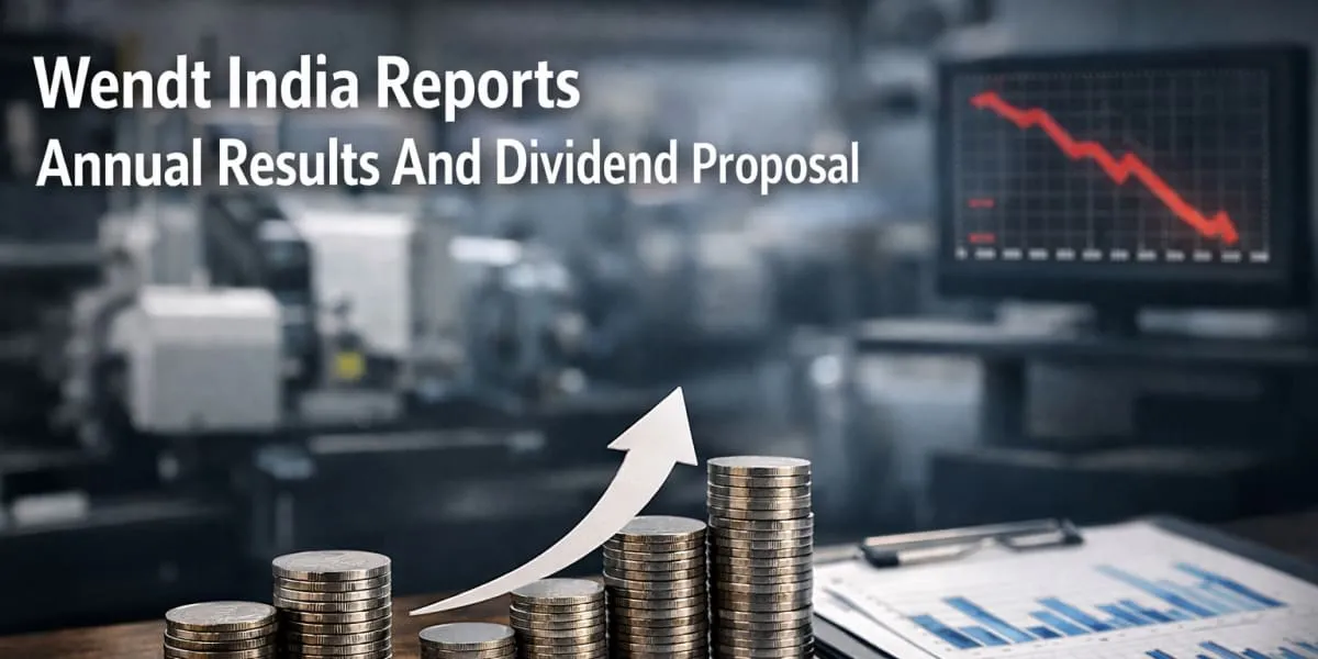 Wendt India Reports Annual Results And Dividend Proposal
