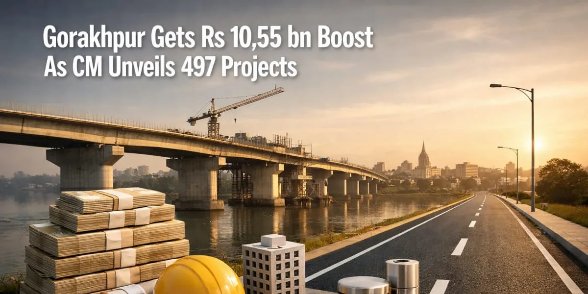 Gorakhpur Gets Rs 10.55 bn Boost As CM Unveils 497 Projects