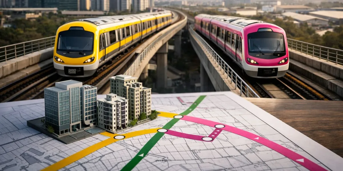 Bengaluru Yellow And Pink Metro Lines To Boost Realty Growth