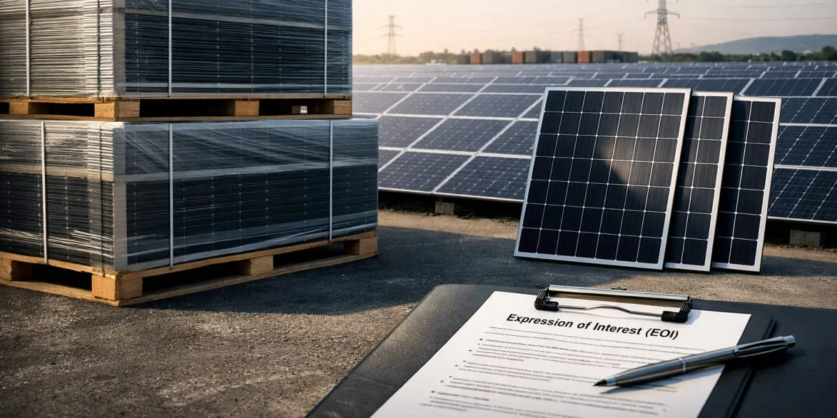 SJVN Green Energy Invites EOI For Sale Of 712.90 MWp Solar Modules