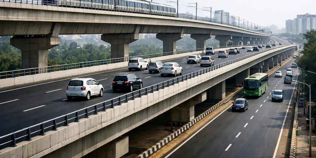 Bengaluru Double-Decker Flyover Opens on Trial to Ease Silk Board Traffic