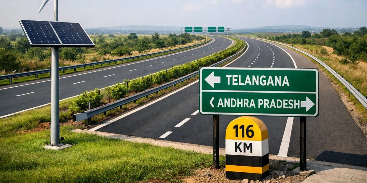 NHAI Opens First Greenfield Highway Stretch in Telangana