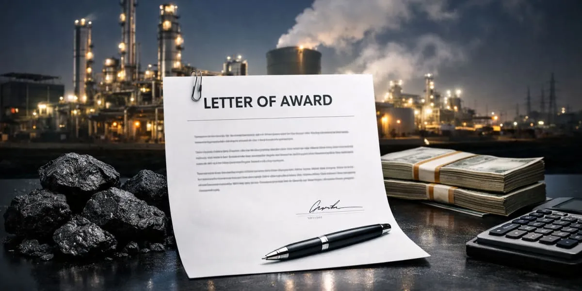 Ministry Issues Letter Of Award For Coal Gasification Project