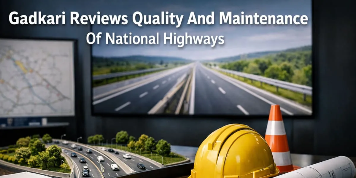 Gadkari Reviews Quality And Maintenance Of National Highways