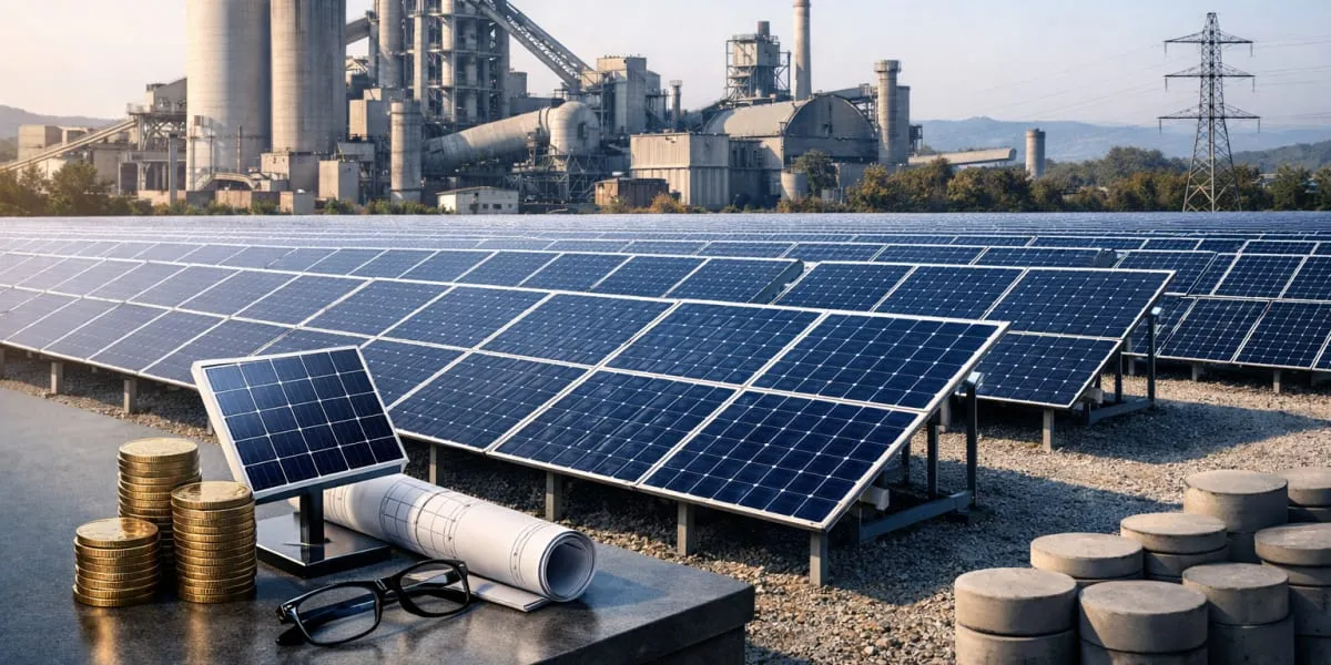 JK Cement Invests in Solar Supply for Nimbahera Plant
