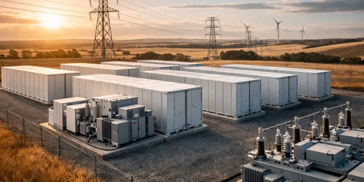 GenusPlus Wins EPC Contract For Koolunga Battery Project