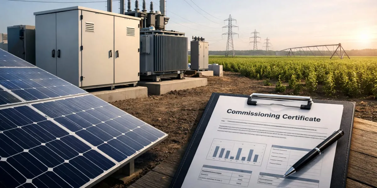 Waa Solar Commissions Six Thousand kW Under PM-KUSUM Feeder Scheme