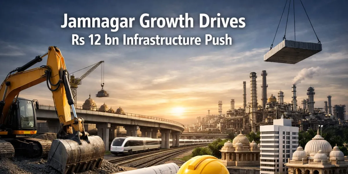 Jamnagar Growth Drives Rs 12 bn Infrastructure Push