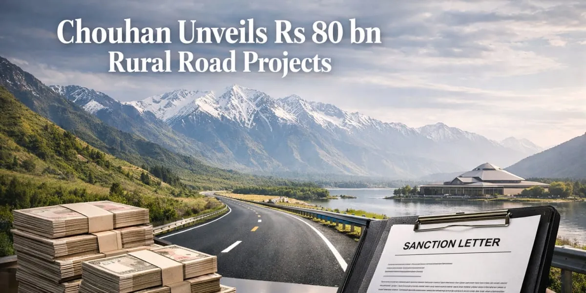Chouhan Unveils Rs 80 bn Rural Road Projects