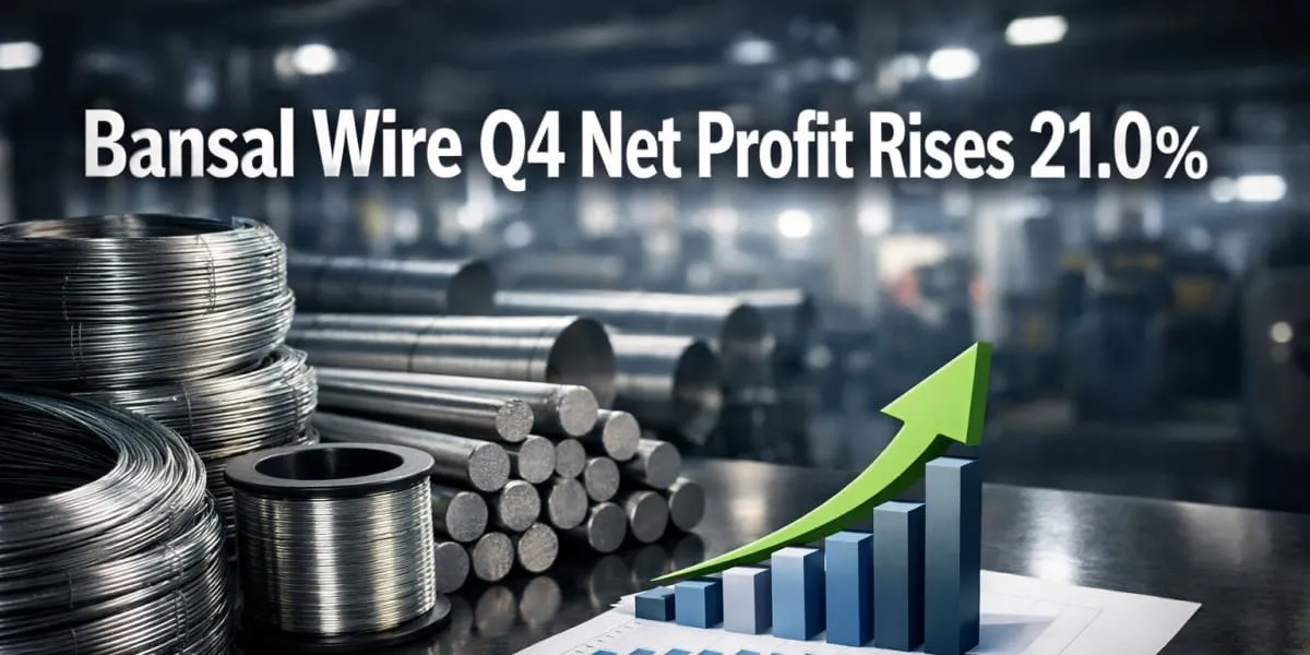 Bansal Wire Q4 Net Profit Rises 21.0 Per Cent