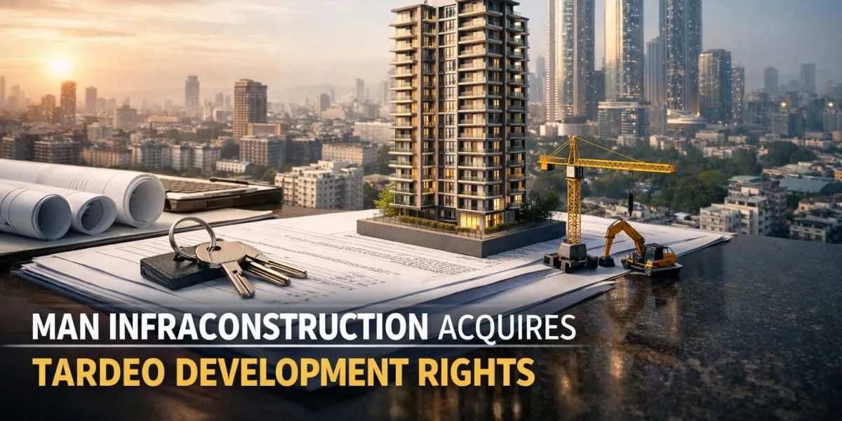 Man Infraconstruction Acquires Tardeo Development Rights