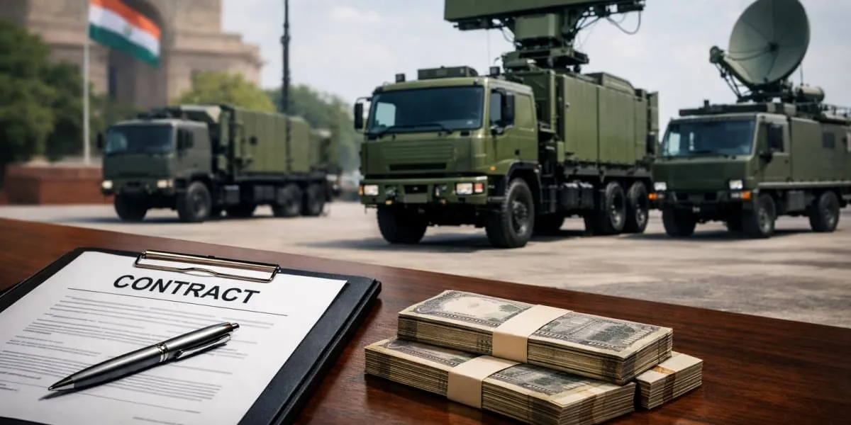 MoD Signs Rs 14.76 Billion Contract With BEL for Mobile Systems