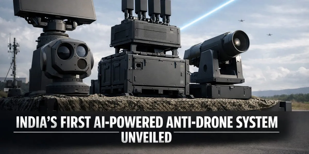 Zen Technologies Unveils India's First AI-Powered Anti-Drone System