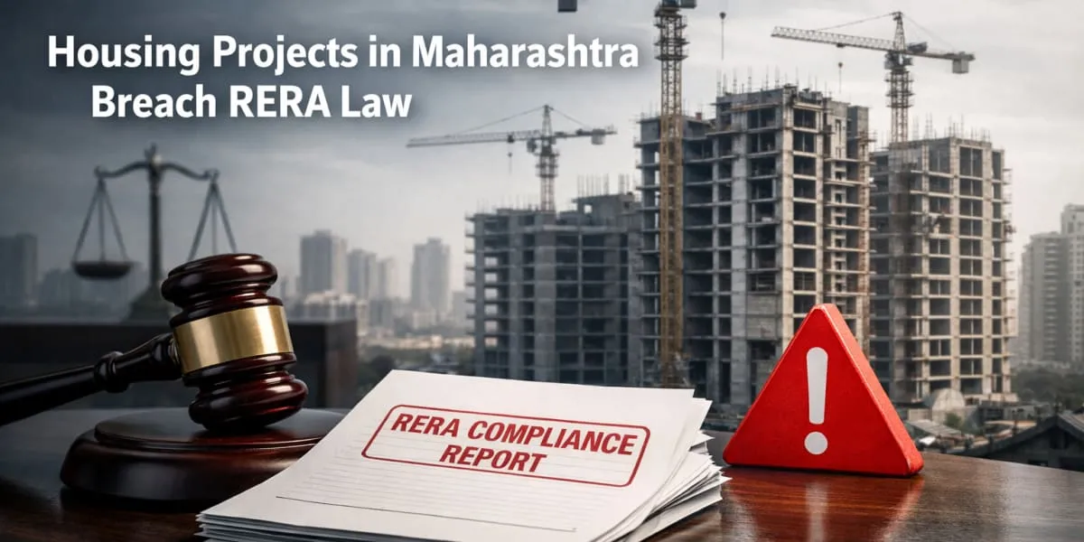 One-Fourth Housing Projects in Maharashtra Breach RERA Law