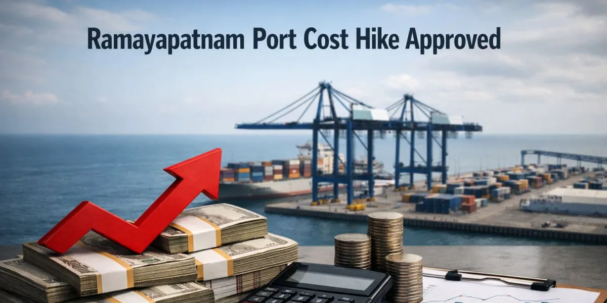Ramayapatnam Port Cost Hike Approved
