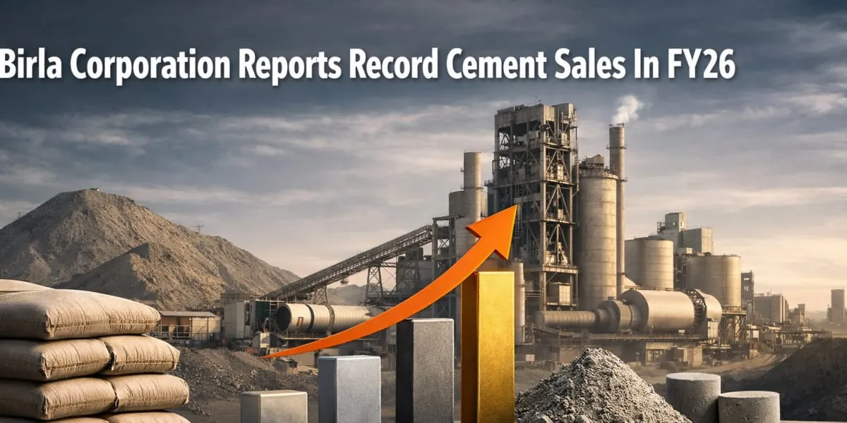 Birla Corporation Reports Record Cement Sales In FY26