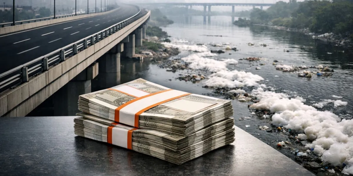 Centre To Provide Rs 70 Billion For Delhi Roads And Yamuna Cleaning