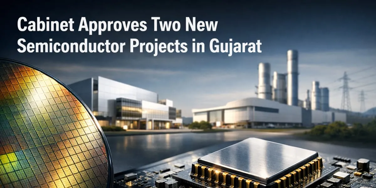 Cabinet Approves Two New Semiconductor Projects in Gujarat