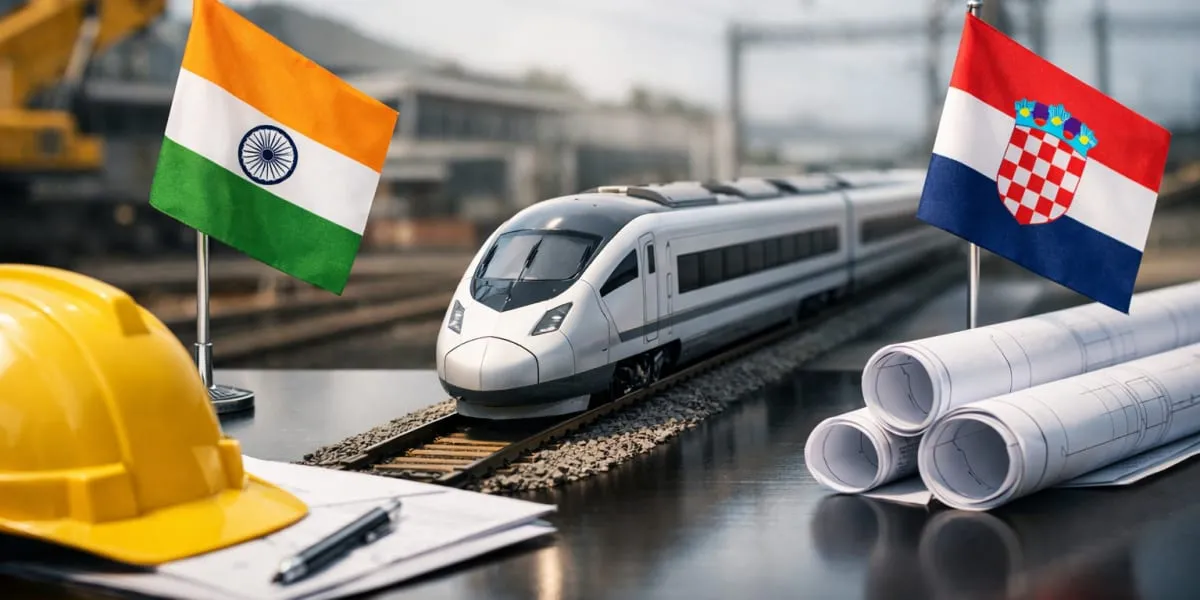 Indian Firm Wins Croatia's Largest Railway Project