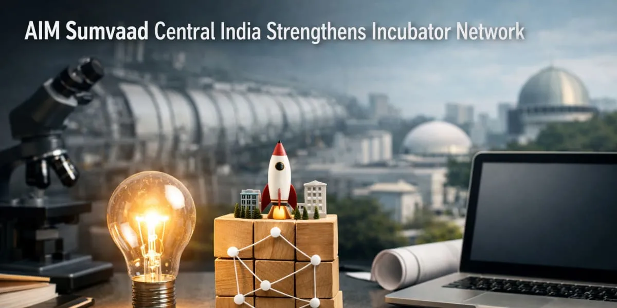 AIM Sumvaad Central India Strengthens Incubator Network