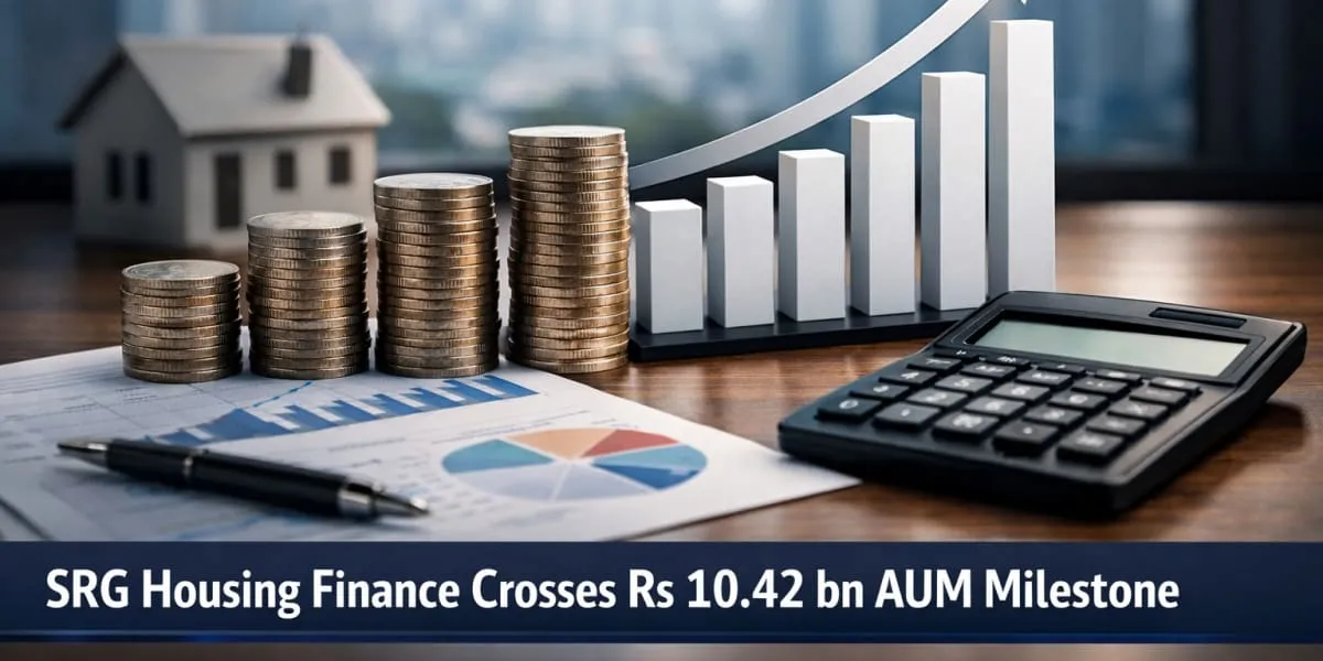 SRG Housing Finance Crosses Rs 10.42 bn AUM Milestone