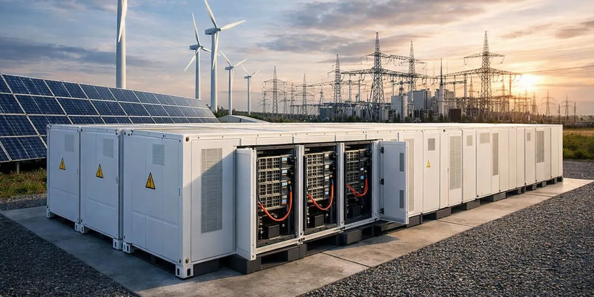 Gujarat Builds 870 MW Battery Backup Network to Stabilise Grid