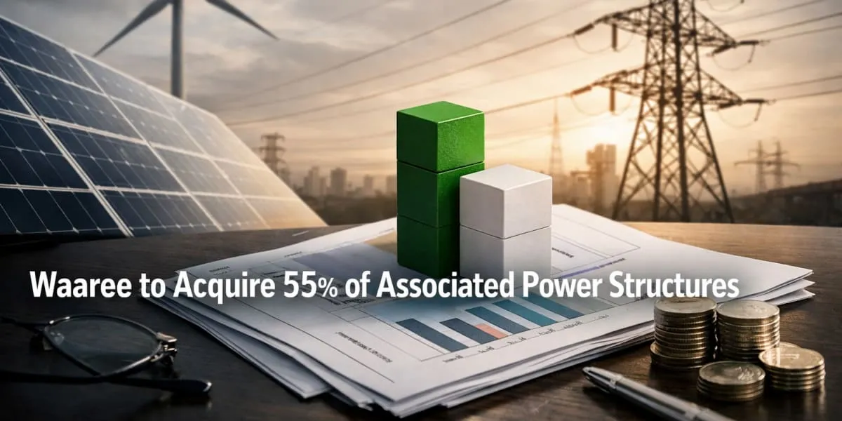 Waaree to Acquire 55 per cent of Associated Power Structures