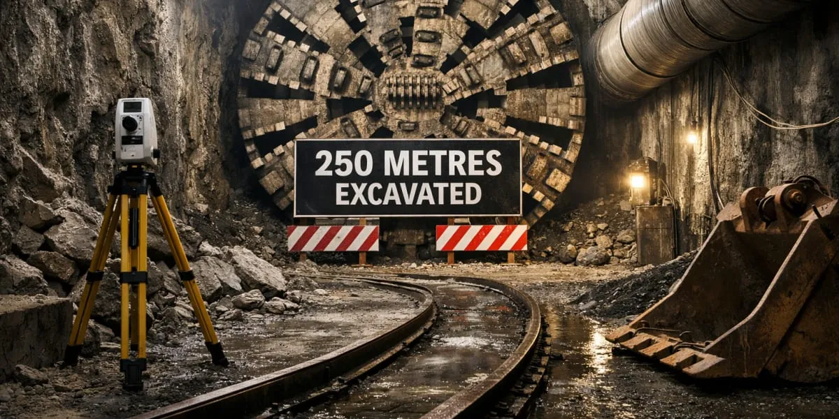 Orange Gate-Marine Drive Tunnel Completes 250m Excavation