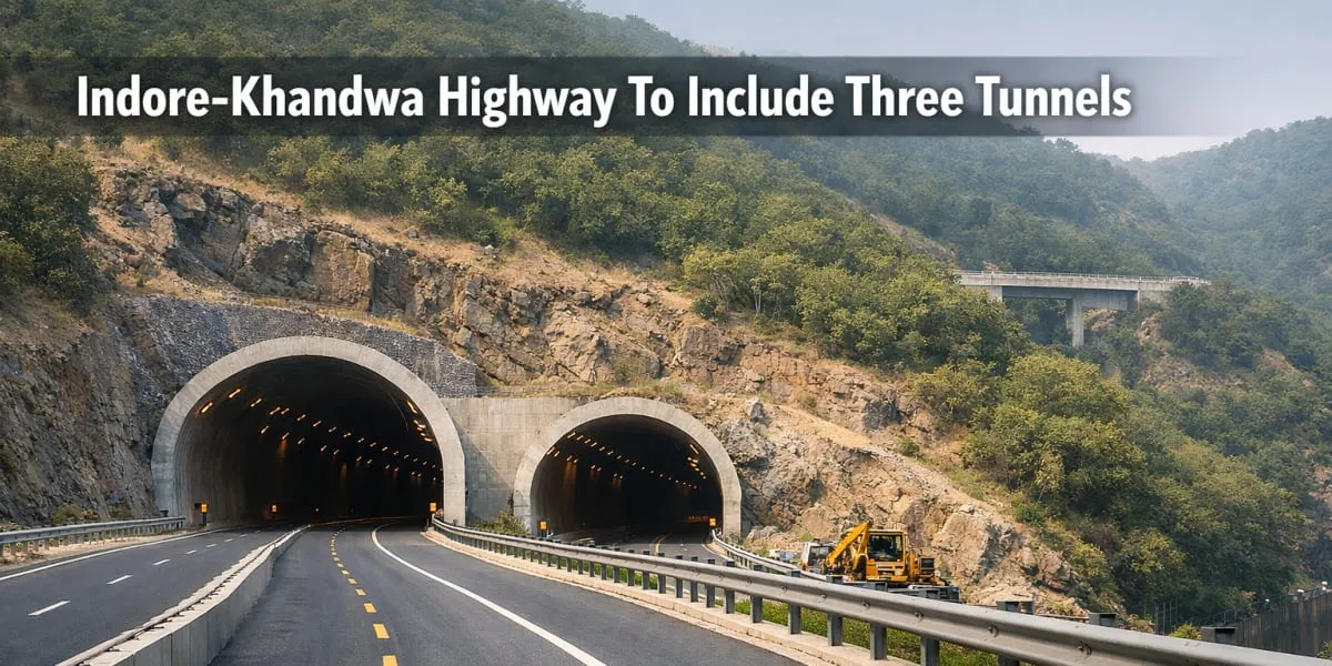 Indore Khandwa Highway To Include Three Tunnels