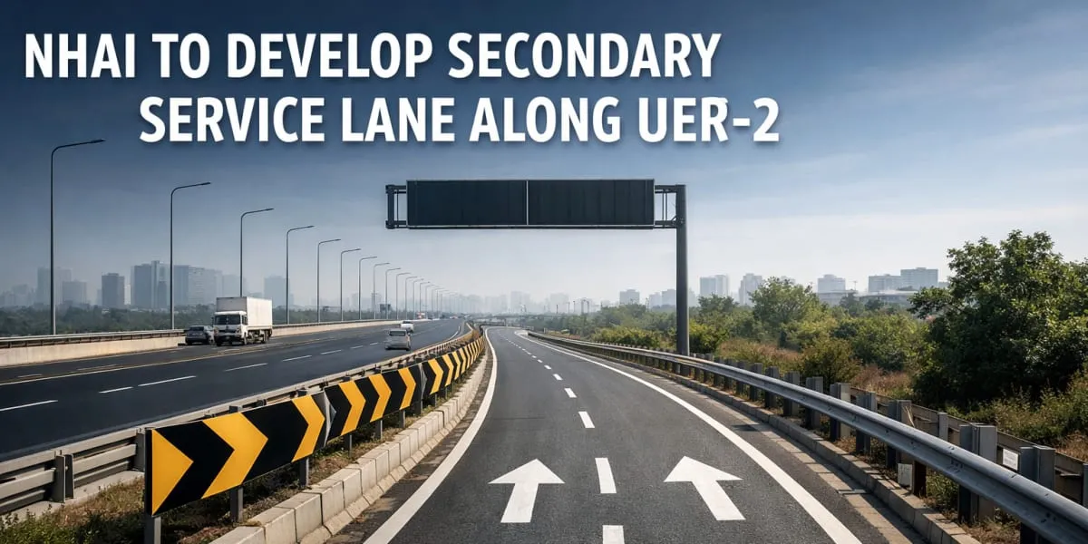 NHAI To Develop Secondary Service Lane Along UER-2