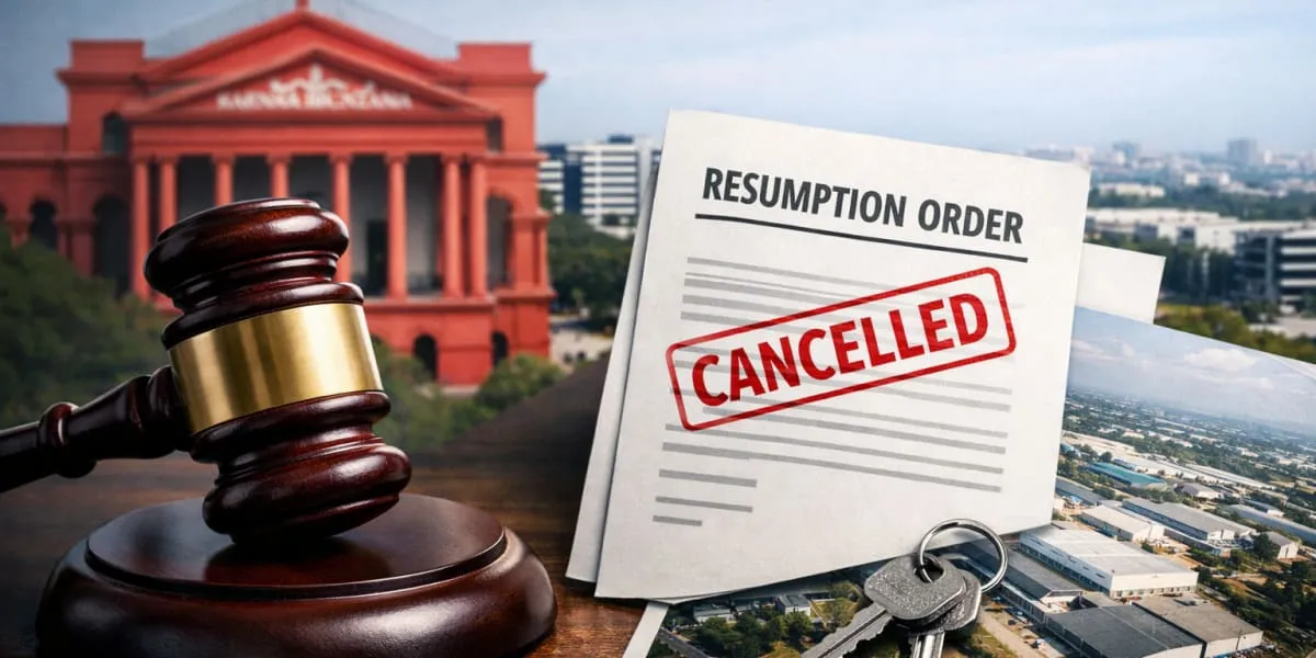 Karnataka High Court Sets Aside KIADB Resumption Order