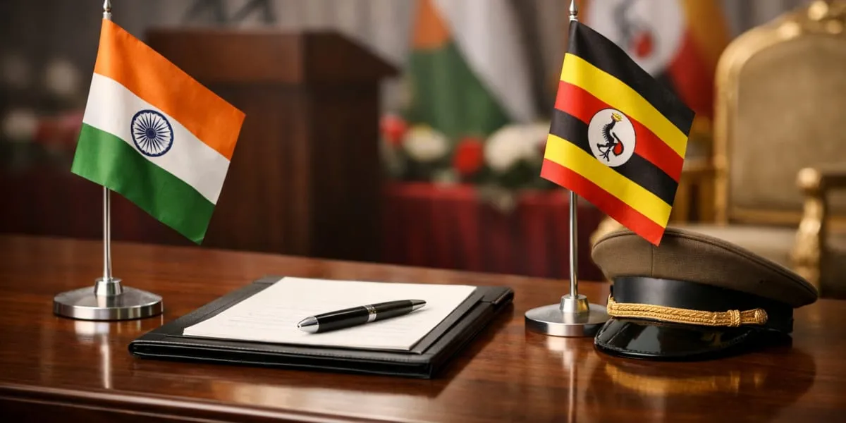 Jayant Chaudhary Represents India at Uganda Presidential Swearing-In