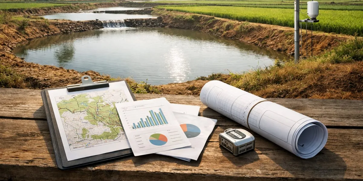 Secretary Reviews Watershed Projects in Dhamtari District