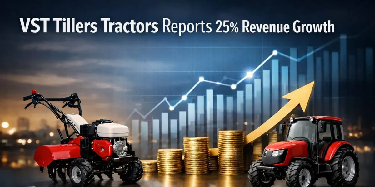 VST Tillers Tractors Reports 25 Per Cent Revenue Growth