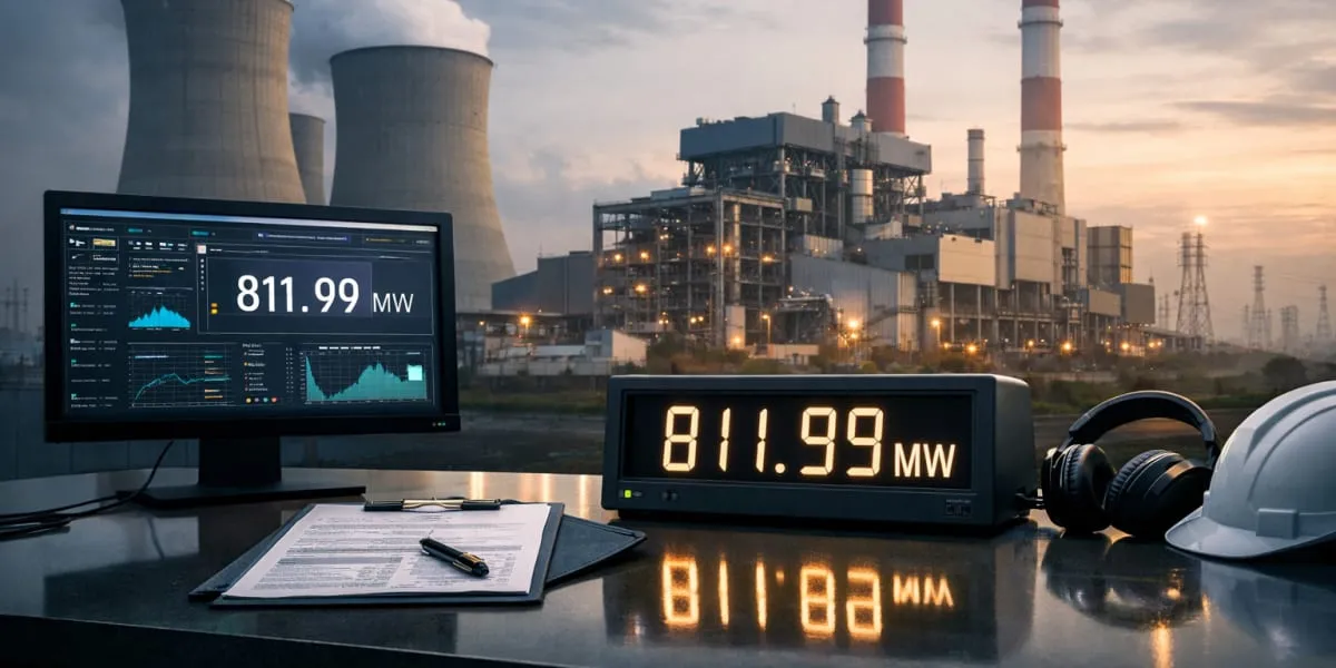 YTPS Unit Three Declared Commercial After 811.99 MW Output