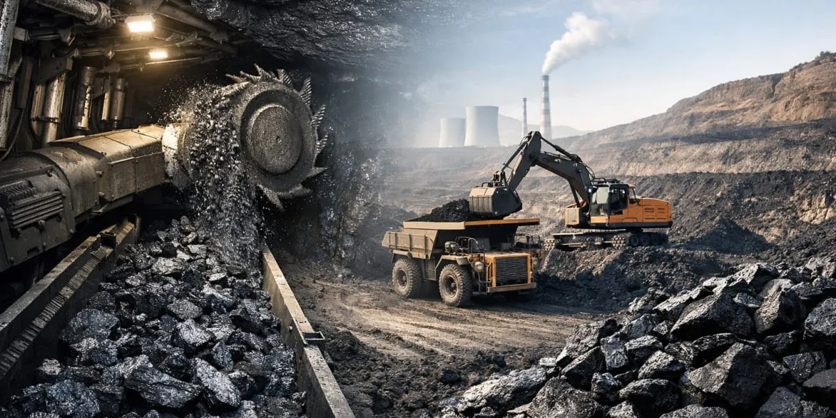 Coal Production Begins At Urtan And Dhirauli Mines