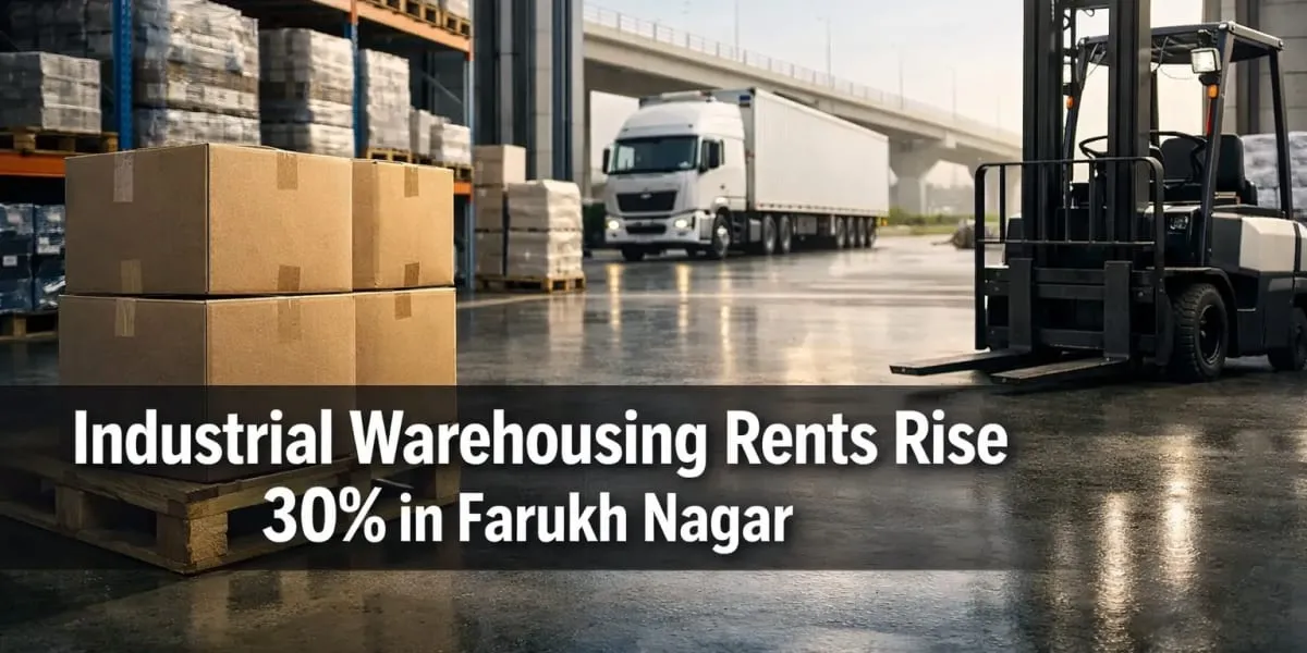 Industrial Warehousing Rents Rise 30 per cent in Farukh Nagar