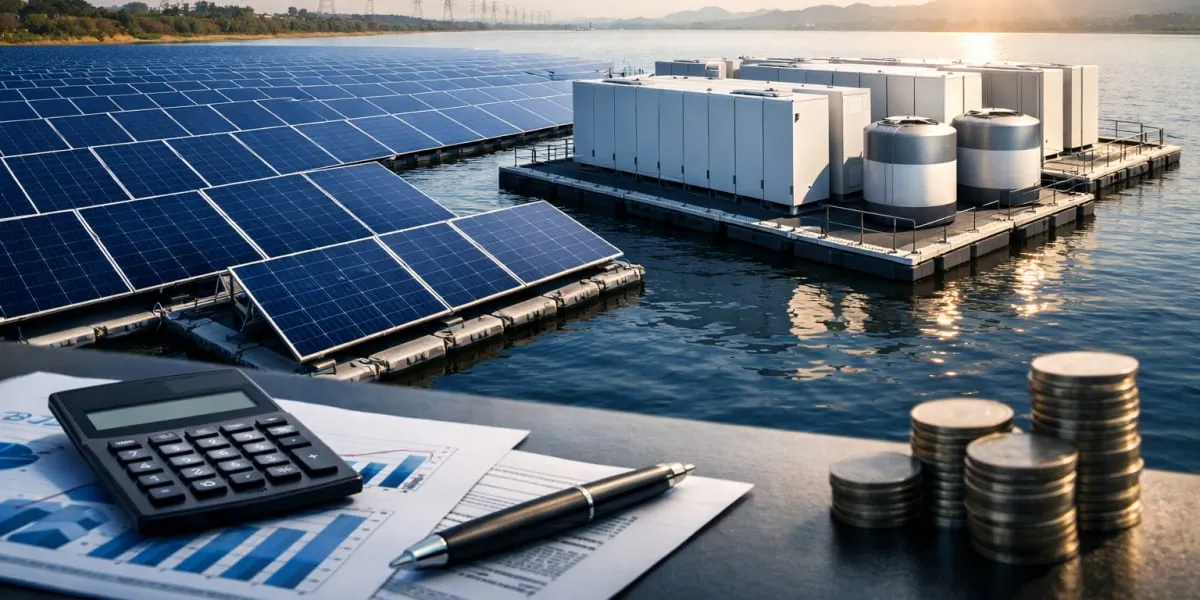 Finance Ministry Clears Rs 55 Billion Floating Solar Storage Scheme