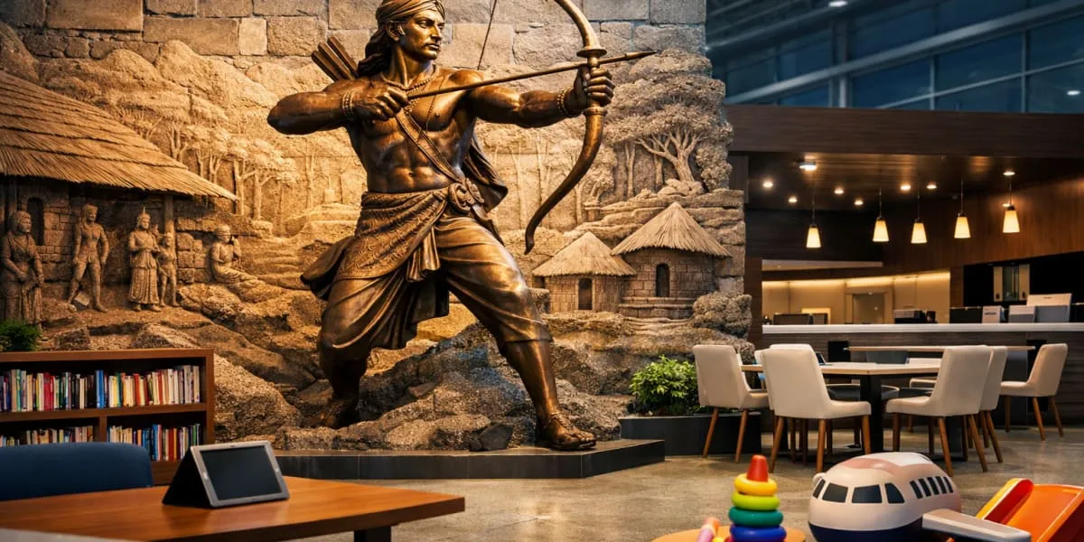 Ranchi Airport Unveils Birsa Munda Statue And Passenger Facilities