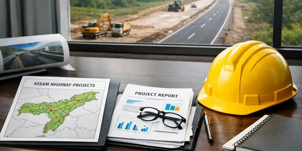Gadkari Reviews Quality And Progress Of Assam National Highways