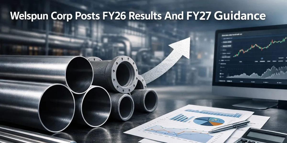 Welspun Corp Posts FY26 Results And FY27 Guidance