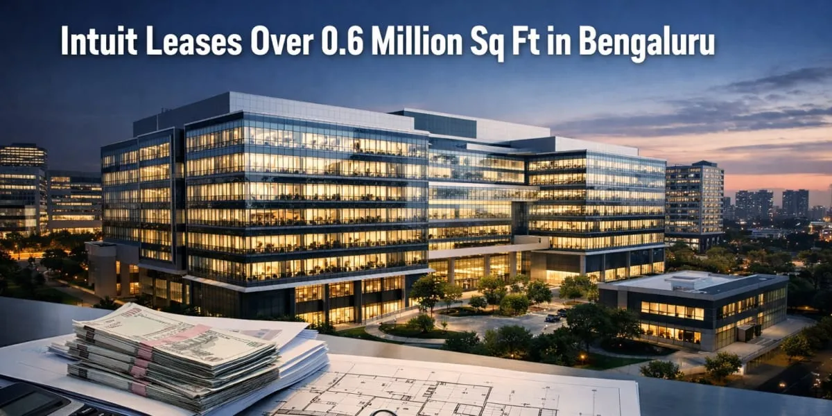 Intuit Leases Over Zero Point Six Million Sq Ft In Bengaluru