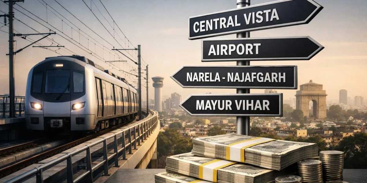 Delhi Metro Expansion to Add Rs 180 bn Links