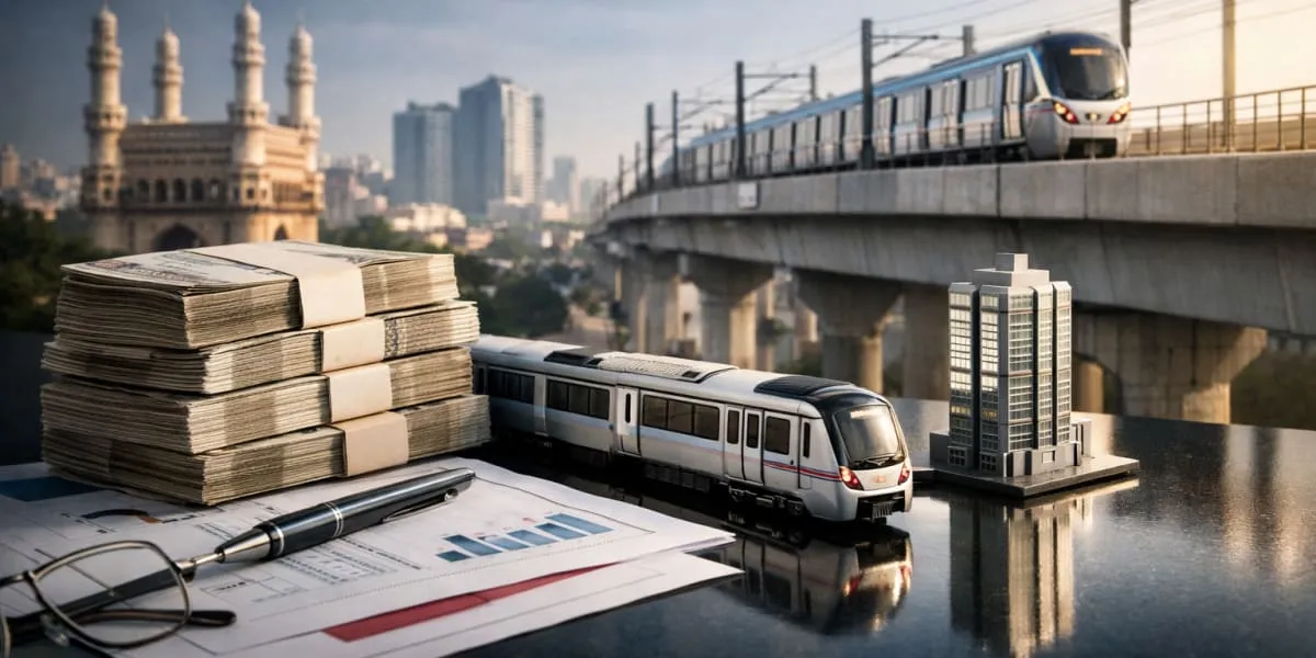 IRFC Signs Rs 135.27 bn Refinance Deal For Hyderabad Metro