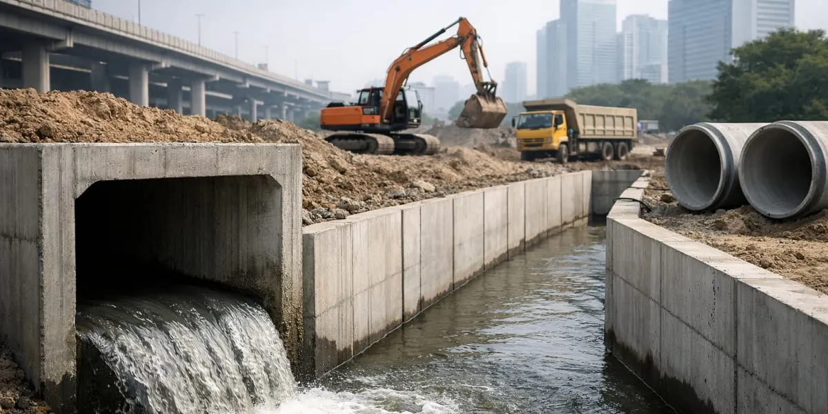 GMDA To Complete Rajiv Chowk Stormwater Drain Project By June 15